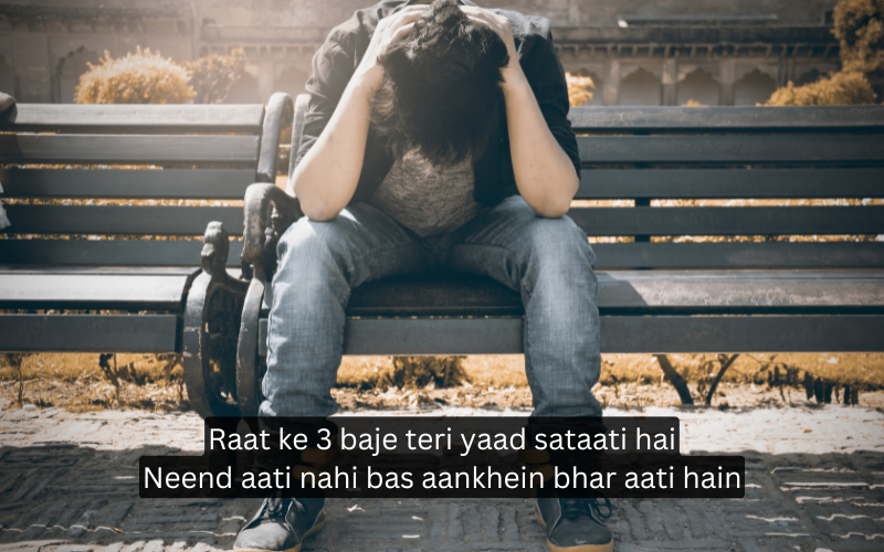 2 Line Heart Broken Shayari in English 