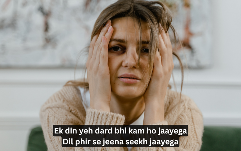 2 Line Heart Broken Shayari in English 