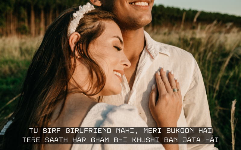 GF Ke Liye 2 Line Shayari in English 