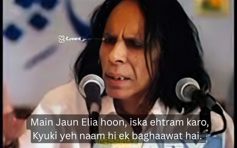 Jaun Elia Shayari in English