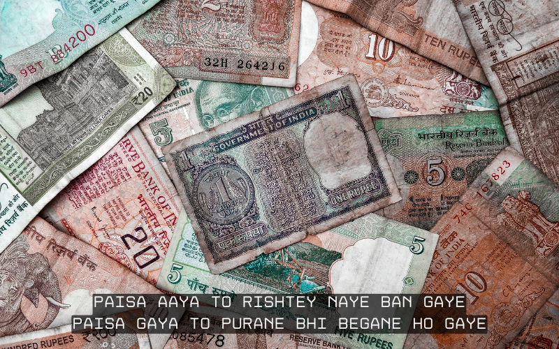 Money Shayari in English