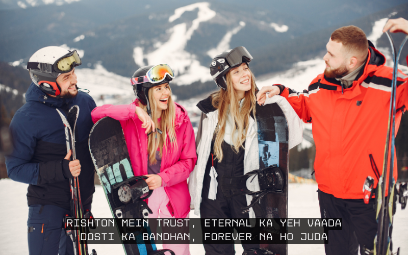 Trust Friendshio Shayari in English