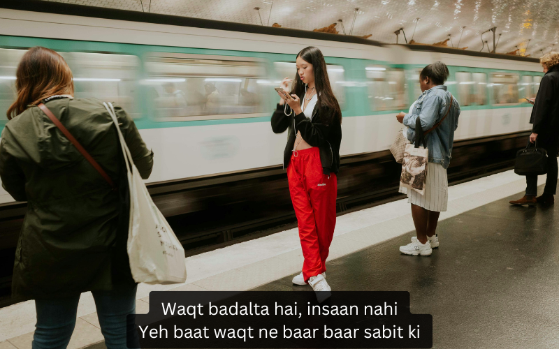 Waqt Shayari in English