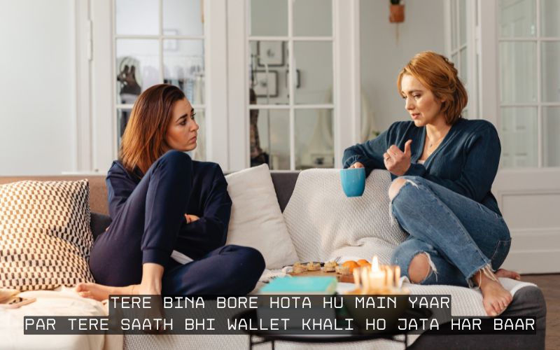 friends shayari in english