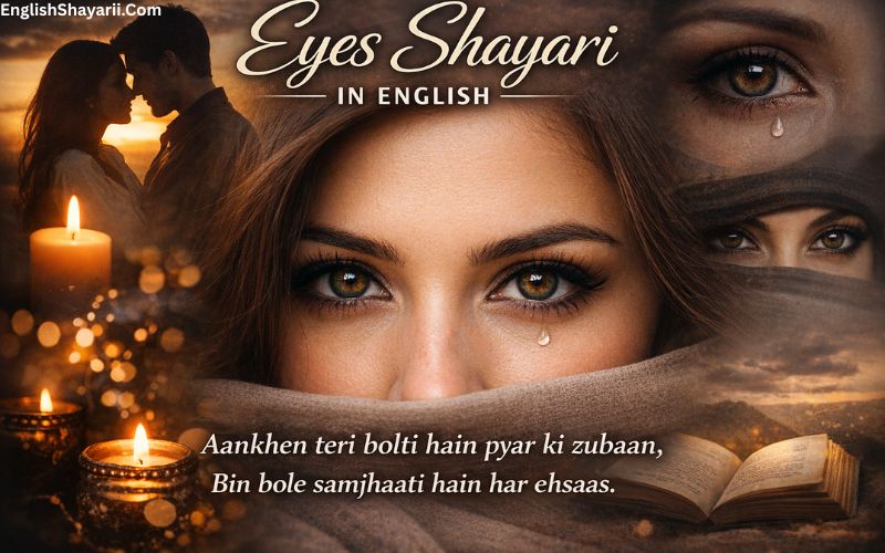 Eyes Shayari in English