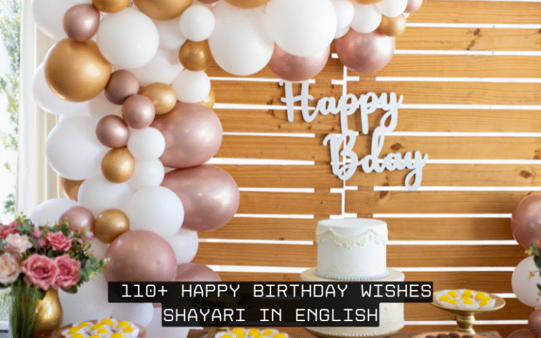 Happy Birthday Shayari in English