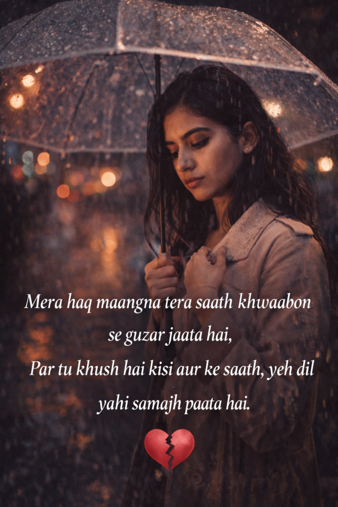 One Side Love Shayari in English