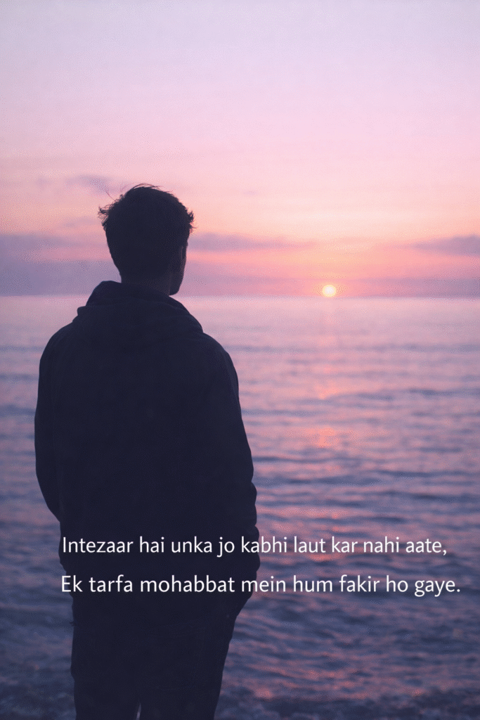 One Side Love Shayari in English