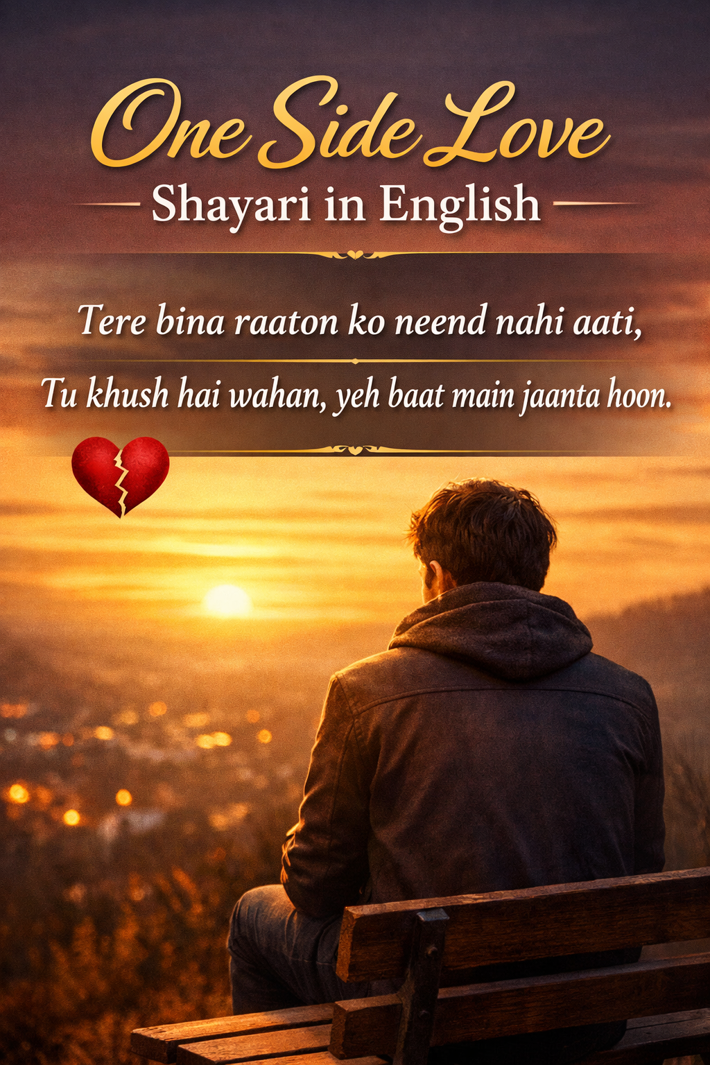 One Side Love Shayari in English