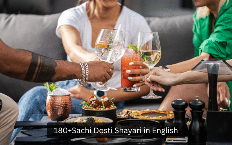 Sachi Dosti Shayari in English