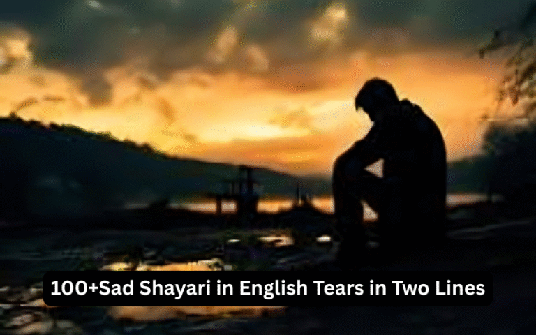 Sad Shayari in English