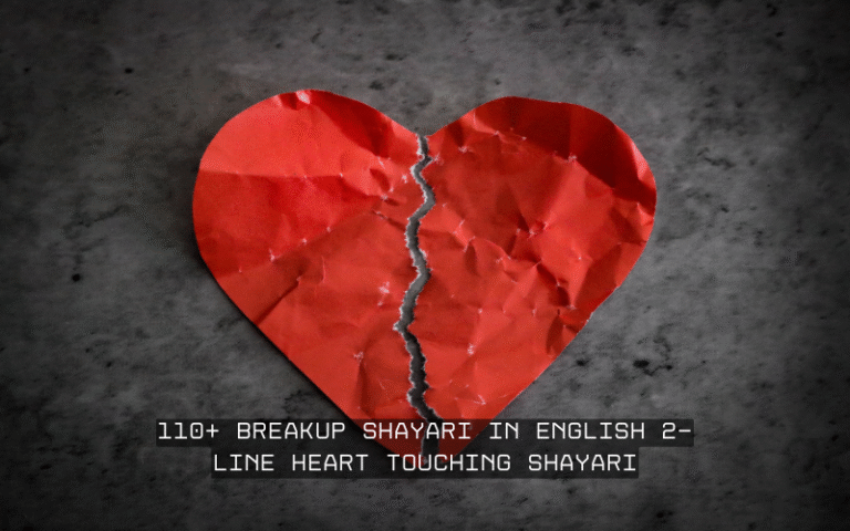 Breakup Shayari in English