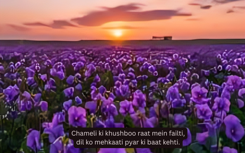 Flower Shayari Sangrah In English
