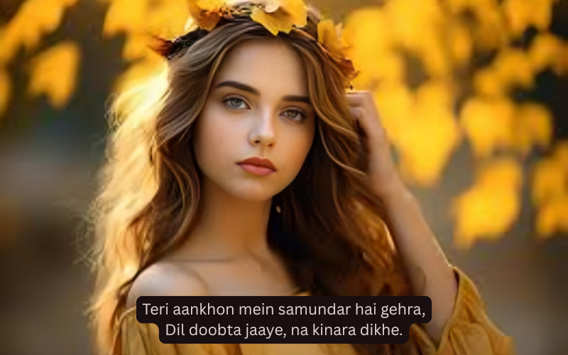 Tareef Shayari for Beautiful Girl In English