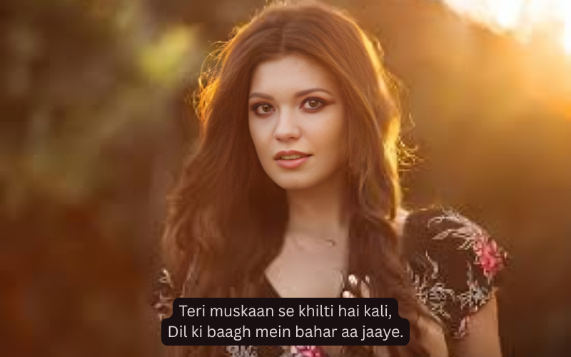 Tareef Shayari for Beautiful Girl In English