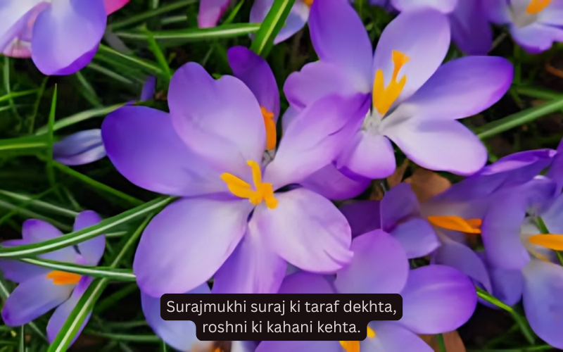 Flower Shayari Sangrah In English