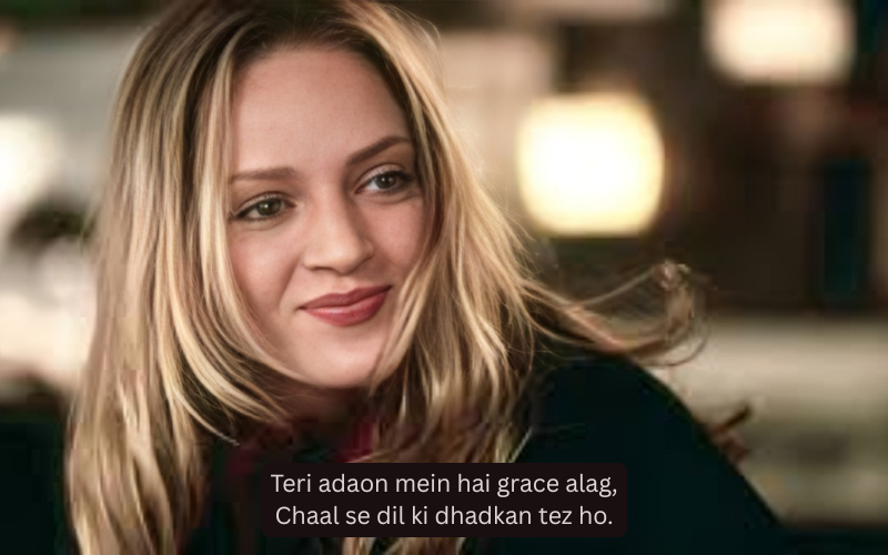 Tareef Shayari for Beautiful Girl In English