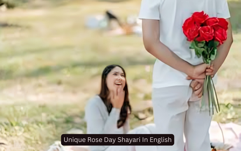 Unique Rose Day Shayari In English