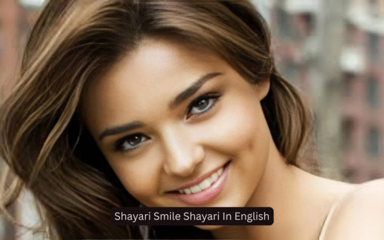 Shayari Smile Shayari In English