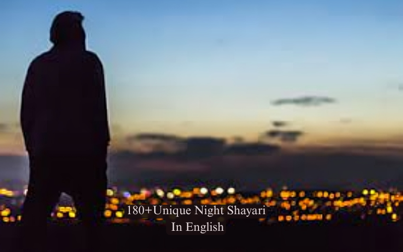 180+Unique Night Shayari In English