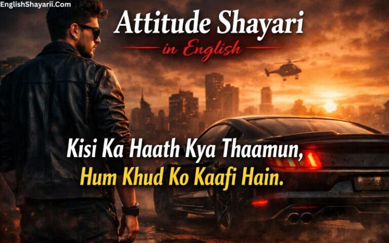 Attitude Shayari in English