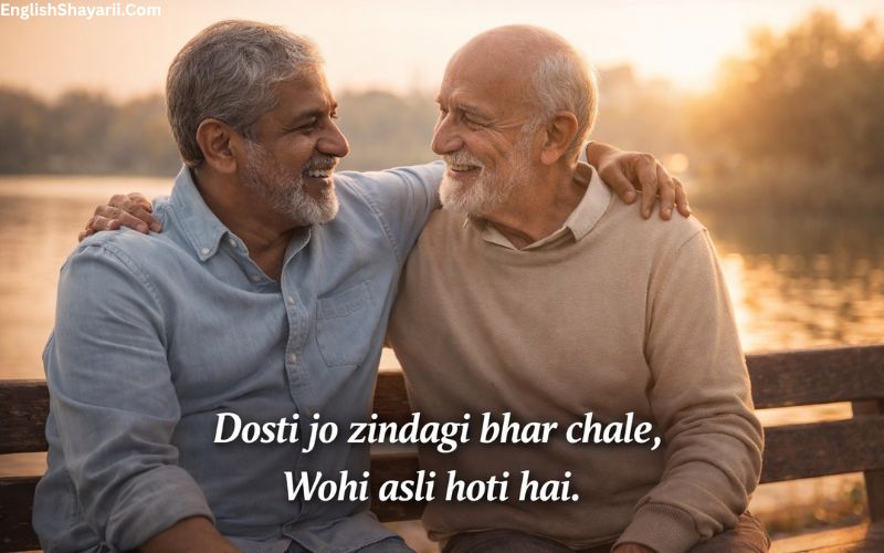 Dosti Shayari 2 Line English