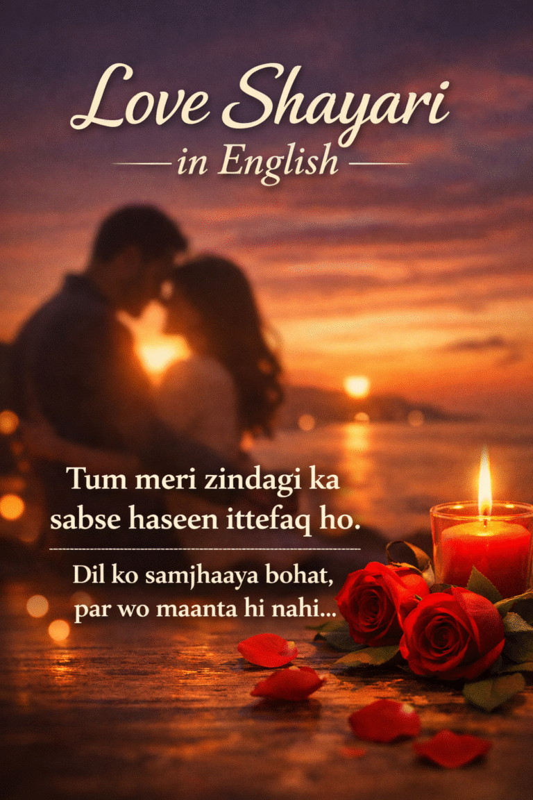 Love Shayari in English