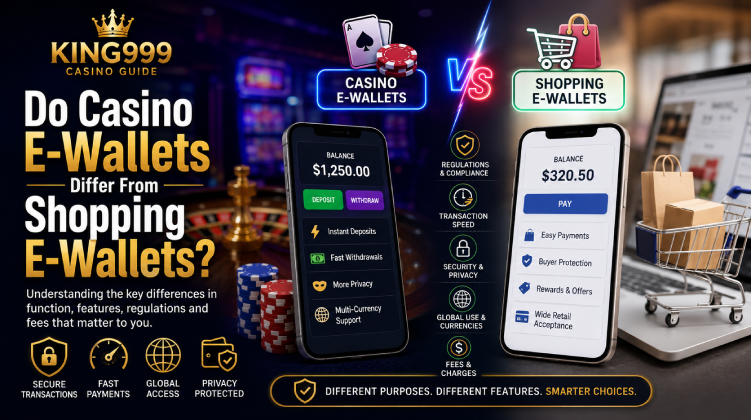 Do Casino E-Wallets Differ From Shopping E-Wallets?
